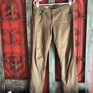 AG olive cigarette jeans